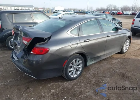 2015 Chrysler 200 C from USA, damaged, VIN 1C3CCCCG1FN525955